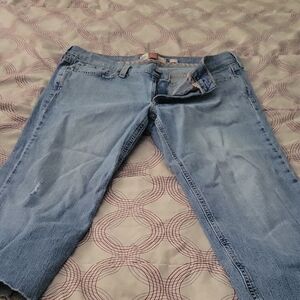 Old Navy Blue Ankle Cropped Jeans